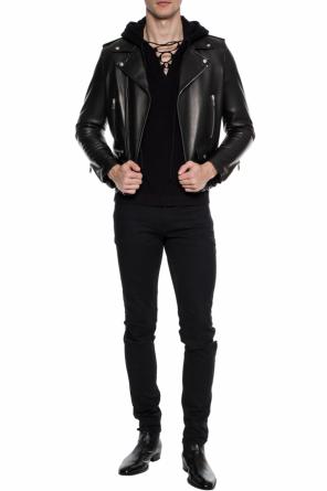 Hooded knit sweater, zdjęcie 2 Hooded knit sweater od Saint Laurent